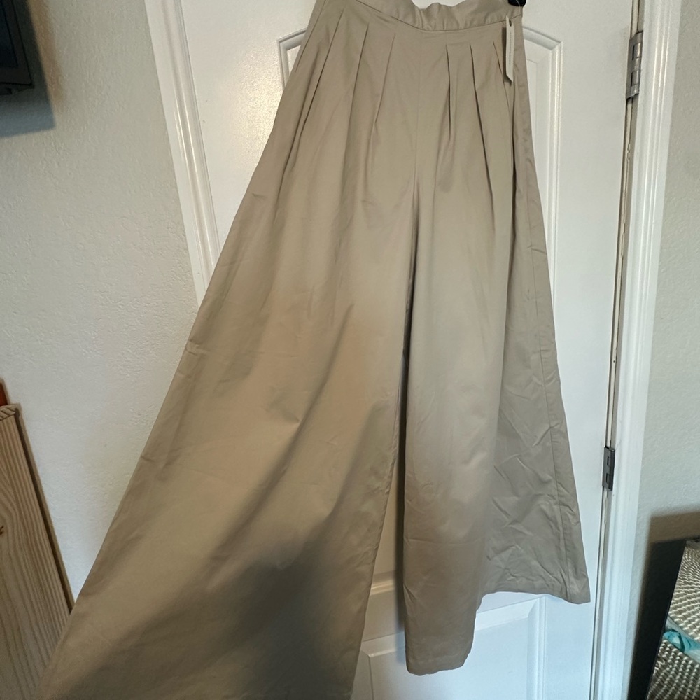 Anthropologie Corey Lynn Calter Beige Trousers - Picture 7 of 14